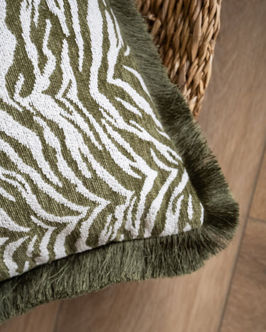 Cushion Tigra Green - Things I Like Things I Love