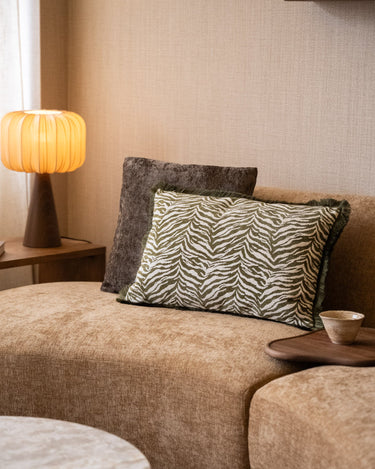 Cushion Tigra Green - Things I Like Things I Love