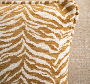 Cushion Tigra Ochre 45x45 - Things I Like Things I Love