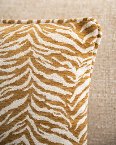Cushion Tigra Ochre 45x45 - Things I Like Things I Love