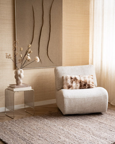 Cushion Velora Fluffy Brown - Things I Like Things I Love