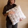 Cushion Wave Fluffy Ivory - Things I Like Things I Love