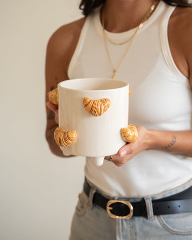 Cutlery Jar Croissant - Things I Like Things I Love