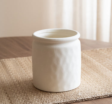 Cutlery Jar Koen Off White - Things I Like Things I Love