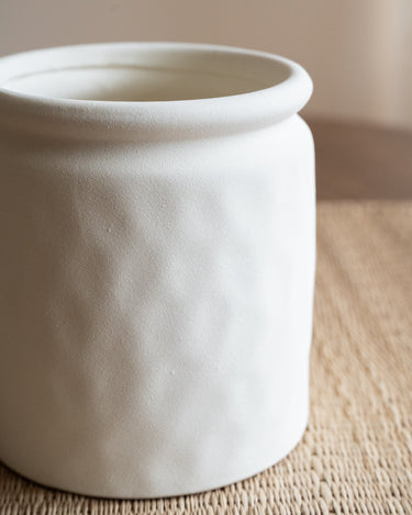 Cutlery Jar Koen Off White - Things I Like Things I Love