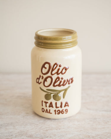 Cutlery Jar Olio D'Oliva - Things I Like Things I Love