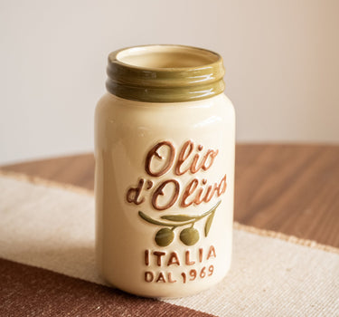 Cutlery Jar Olio D'Oliva - Things I Like Things I Love