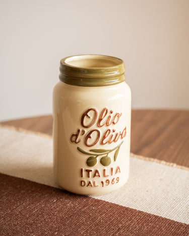 Cutlery Jar Olio D'Oliva - Things I Like Things I Love
