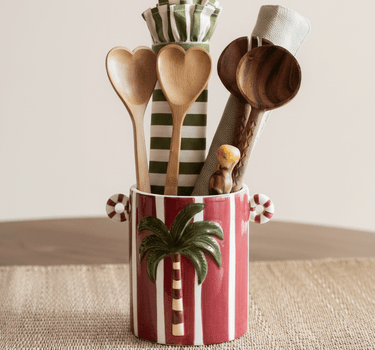 Cutlery Jar Paluna Red - Things I Like Things I Love