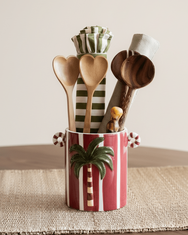 Cutlery Jar Paluna Red - Things I Like Things I Love
