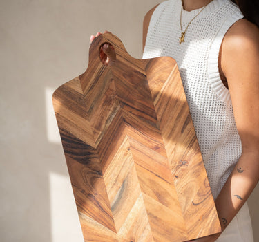 Cutting Board Chevron - Things I Like Things I Love