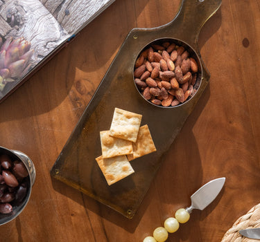 Cutting Board Glass Olive Green - Things I Like Things I Love