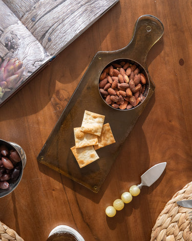 Cutting Board Glass Olive Green - Things I Like Things I Love