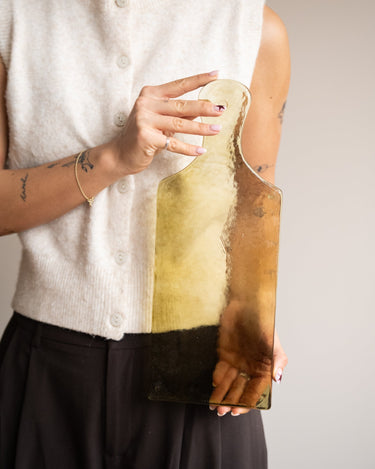 Cutting Board Glass Olive Green - Things I Like Things I Love