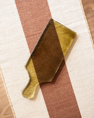 Cutting Board Glass Olive Green - Things I Like Things I Love