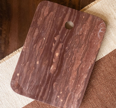 Cutting Board Marble Brown - Things I Like Things I Love