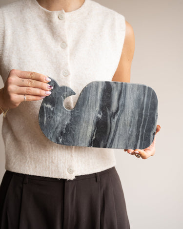 Cutting Board Marble Whale - Things I Like Things I Love