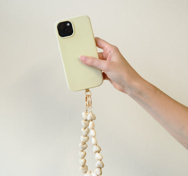 Daisy Hearts Phone Cord Zand - Things I Like Things I Love