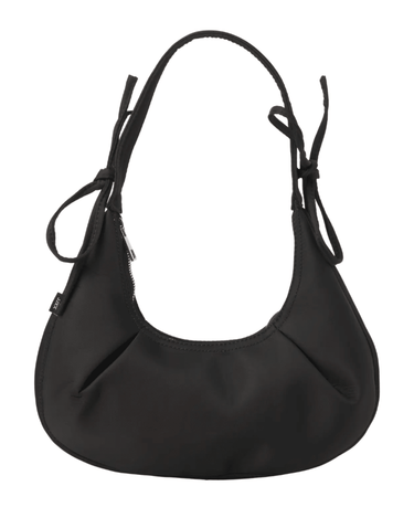 Dara Nylon Shoulder Bag Black - Things I Like Things I Love