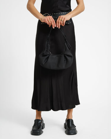 Dara Nylon Shoulder Bag Black - Things I Like Things I Love