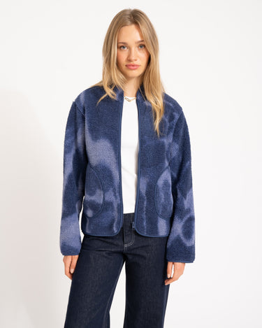 Dawn Teddy Jacket Naval Academy Blue Ice - Things I Like Things I Love