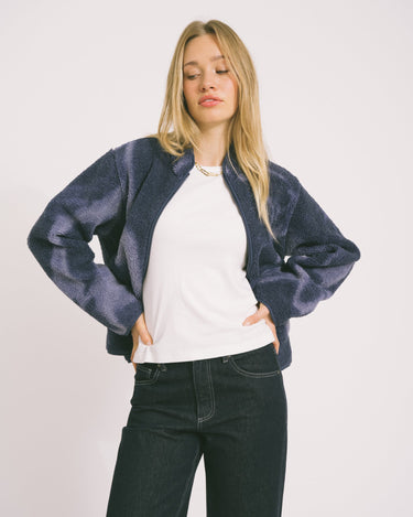 Dawn Teddy Jacket Naval Academy Blue Ice - Things I Like Things I Love