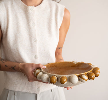 Deco Bowl Bobby Ochre - Things I Like Things I Love