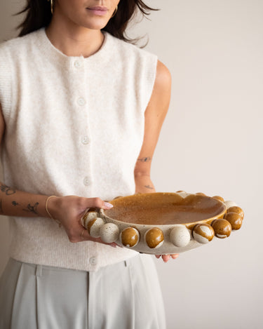 Deco Bowl Bobby Ochre - Things I Like Things I Love