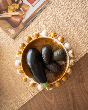 Deco Bowl Bobby Ochre - Things I Like Things I Love