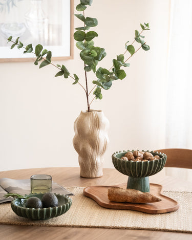 Deco Bowl Ceramic Speckled Green - Things I Like Things I Love