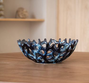 Deco Bowl Coral Blue - Things I Like Things I Love