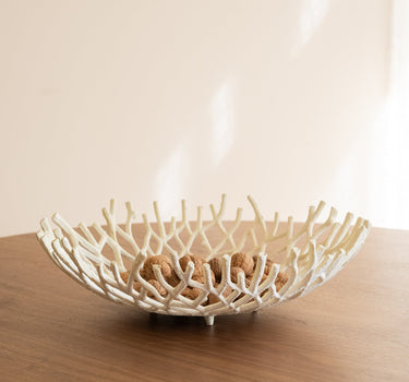 Deco Bowl Coral Ivory - Things I Like Things I Love