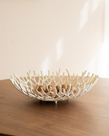 Deco Bowl Coral Ivory - Things I Like Things I Love