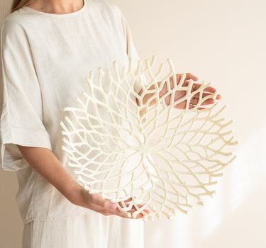 Deco Bowl Coral Ivory - Things I Like Things I Love