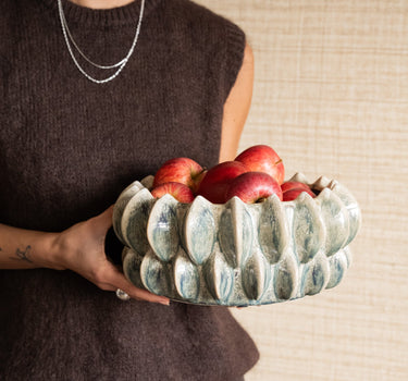 Deco Bowl Disc Green - Things I Like Things I Love