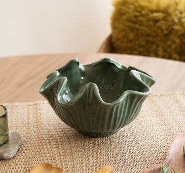 Deco Bowl Leafie Green - Things I Like Things I Love