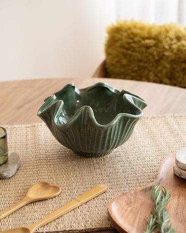 Deco Bowl Leafie Green - Things I Like Things I Love