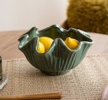 Deco Bowl Leafie Green - Things I Like Things I Love