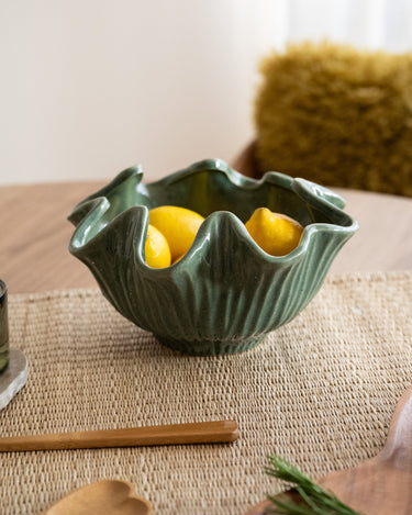 Deco Bowl Leafie Green - Things I Like Things I Love
