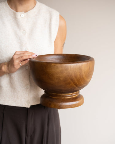 Deco Bowl Madera Brown - Things I Like Things I Love
