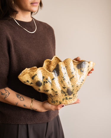 Deco Bowl Marine Shell Speckled - Things I Like Things I Love