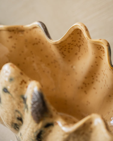 Deco Bowl Marine Shell Speckled - Things I Like Things I Love