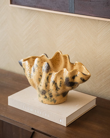 Deco Bowl Marine Shell Speckled - Things I Like Things I Love