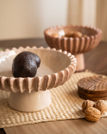 Deco Bowl Plinth Beige - Things I Like Things I Love