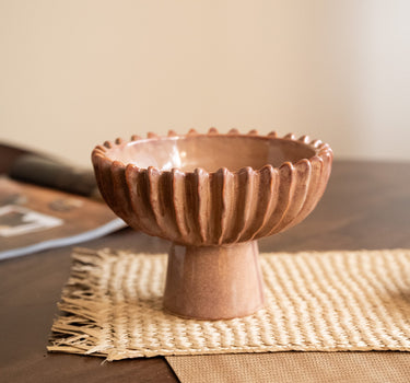 Deco Bowl Plinth Terra - Things I Like Things I Love