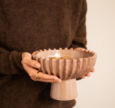 Deco Bowl Plinth Terra - Things I Like Things I Love