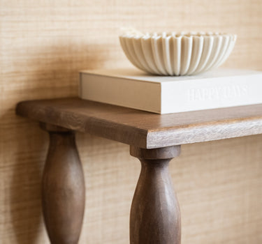 Deco Bowl Rib Beige - Things I Like Things I Love