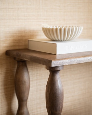 Deco Bowl Rib Beige - Things I Like Things I Love