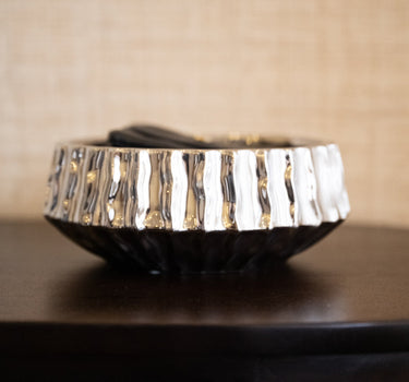 Deco Bowl Shiny Silver - Things I Like Things I Love