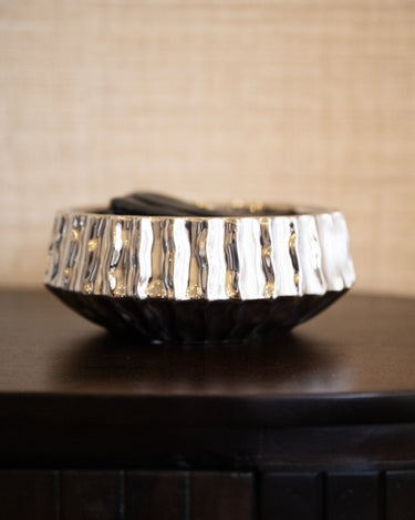 Deco Bowl Shiny Silver - Things I Like Things I Love